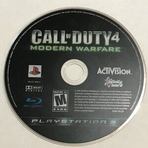 Call Of Duty 4 Modern Warfare (Sony PlayStation 3, 2007) PS3 Tested Ships Fast